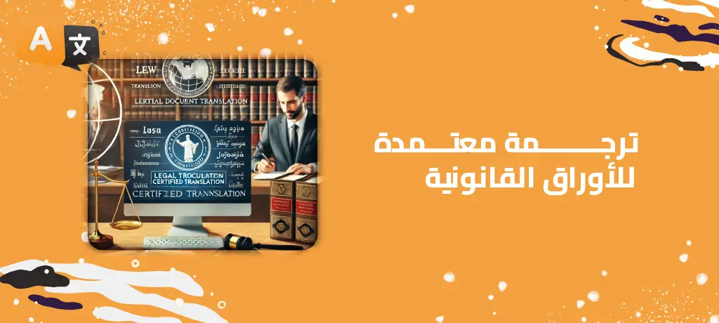 ترجمة معتمدة للأوراق القانونية